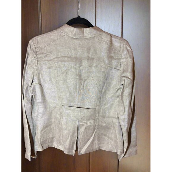 Linen Tailored Blazer - Picture 3 of 4